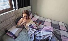 pov stepmom lets me rub her wet pussy no penetration