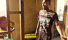 Mature big ass black milf repays stranger's help with outdoor monster cock ride