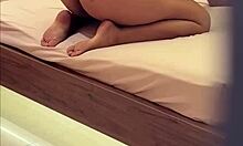 curvy madrastra's huge ass shakes wildly as i drain every drop behind her back