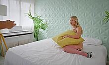 Tricked Stepsons Naked GF into Threesome