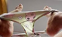 colombian secretary fingers her super wet vagina after office