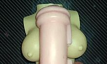 kissy and dolly start with sloppy blowjobs then switch to ass-to-mouth anal creampie on tits