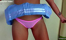 Luna Lain's Windy Upskirt Dance Teases Panties in HD