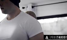 i can't believe ambitious football owner's wife sarah vandella sneaks off to deepthroat and ride the star player's huge cock at work