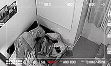 security cam catches lover pounding wife hard and gulping milk while hubby slaves at work