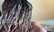 Tee Vuiton Rides Her White Stepbrother's Cock Hard Before Huge Interracial Facial Cumshot