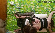 Mysterious Nun Mistress Teases Sissy With Strapon In Homemade Session