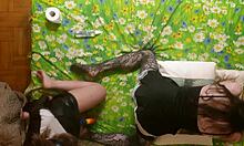 Mysterious Nun Mistress Teases Sissy With Strapon In Homemade Session