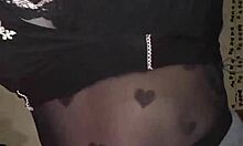 Chubby Goth Slut Strips Teasing Big Tits Before Juicy Squirting Dance