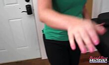 lauren and pixie rim lick cock then swallow cum