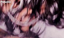 i gave sensual blowjob to stepsis frida and exploded cum all over her mouth