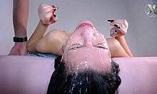 i take this latina slut's throat upside down no mercy gagging