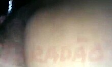 Blonde BBW Prostitute's Fat Ass and Hairy Pussy Dripping Cum After Handjob