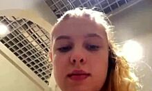 wanna see this fat teen's pussy stretched extreme in public close-up fingering frenzy?