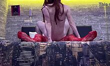 Heartbroken as Stepsister Devours Friend's Pussy in Wild Hotel Rimjob Frenzy