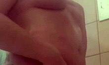 Shower Fingering Leads to Squirting Explosion!