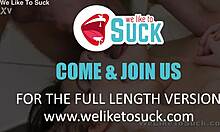 bathing indonesian petite blondes suck tattooed monster cock together in tub