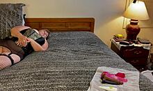 GILF Carmen Angel Surprises with Granny Cocksucking Pro Skills