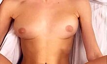 Petite babe wakes to dick pounding pussy morning facial cumshot