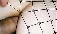 european wife takes stranger cock deep in anal pov close-up