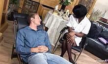 i tricked that black cougar doctor into swallowing my load