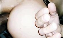 european wife takes stranger cock deep in anal pov close-up