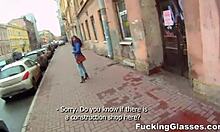 wanna see me fuck this glasses teen tracy deep for that blowjob favor?