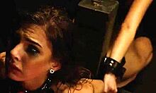 her first time bdsm bondage in garage gets extreme domination