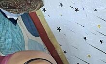 stepmom caught doing yoga begs stepson to fuck her like a whore