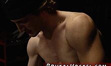 her first time bdsm bondage in garage gets extreme domination