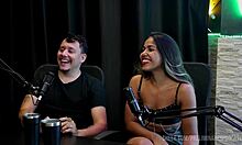 I can't get enough of Kaliente couple's steamy podcast moments with Bia Hot part 2