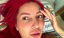 My stepson shaves me smooth then I reward him with hot pussy ride after everyone leaves