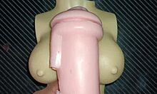 kissy n dolly spread vagina n ass fer creampie on tits