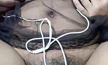 indonesian girl fucks eggplant dildo deep till wild squirting orgasm!