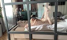 Space boobs gets hard pounding in hotel room after teasing face