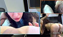 Stefani Jameson first time rimjob ass licking to mouth 1 on 1