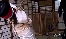 lonely housewife succumbs to intense anal torment and enema play