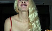 Vivian Lola's Blonde Pussy Creampied First Time by Massive BBC Rough Cowgirl