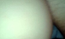 girlfriend bends over showing off her perfect tight asshole ready for pounding