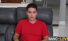 'it's ok, i'm your stepmom!' jordan maxx begs for sloppy blowjob cum