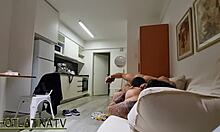 whoa argentina's first raw casting creampie 😍 her curves bounce wild!