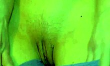 Slutty Milf Rips Clothes for Shaved Pussy Striptease Tease