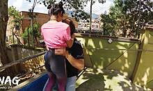 Cindy Luna Learns Cardio from Gym Trainer's Deep Cock Thrusts