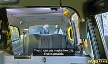 Goth Nala's big tits bounce wildly in fake taxi rough doggy pound?