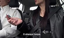 this hot brunette sneaks public sex in the crop fitting room with her skinny boyfriend