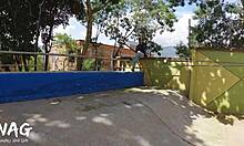 Cindy Luna Learns Cardio from Gym Trainer's Deep Cock Thrusts