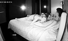 two eager guests strip and dive into group fun with young guys