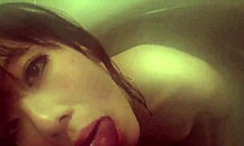 innocent japanese student bends over for rough creampie quickie surprise