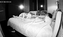 two eager guests strip and dive into group fun with young guys