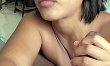 Amateur Girlfriend Films Deepthroat Sucking Boyfriend's Monster Cock Nysdel Couple